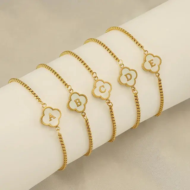 Custom Clover Bracelet and Necklace