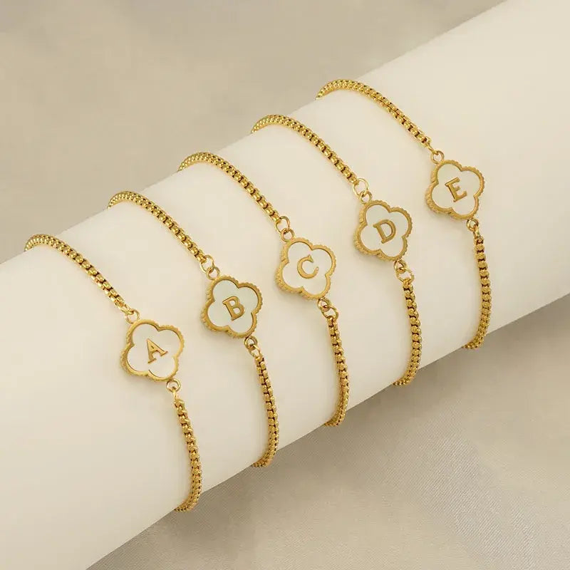 Custom Clover Bracelet and Necklace