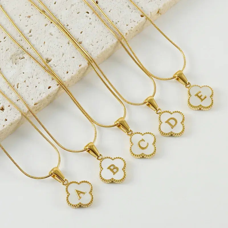 Custom Clover Bracelet and Necklace